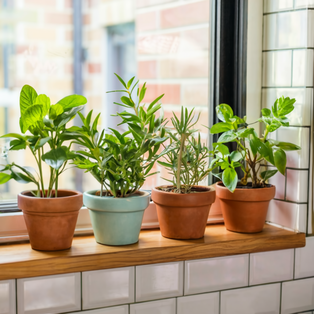 ¿Qué plantas se pueden poner en la cocina?